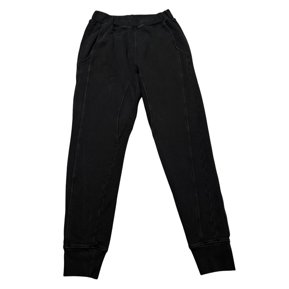 Joah Brown Sweatpants 100% Cotton Womens S/M Black Joggers Streetwear